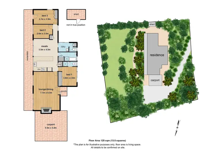 Floorplan of Homely house listing, 23 Elm Crescent, Emerald VIC 3782