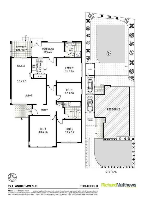 Floorplan of Homely house listing, 22 Llandilo Avenue, Strathfield NSW 2135