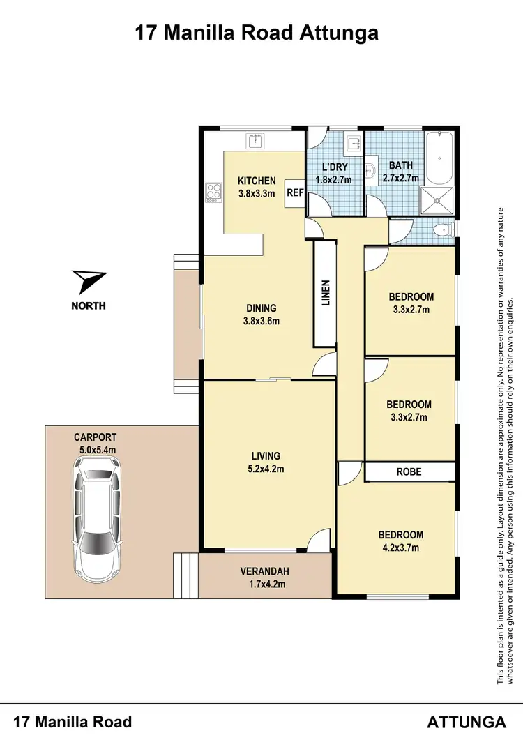 Floorplan of Homely house listing, 17 Manilla Road, Attunga NSW 2345