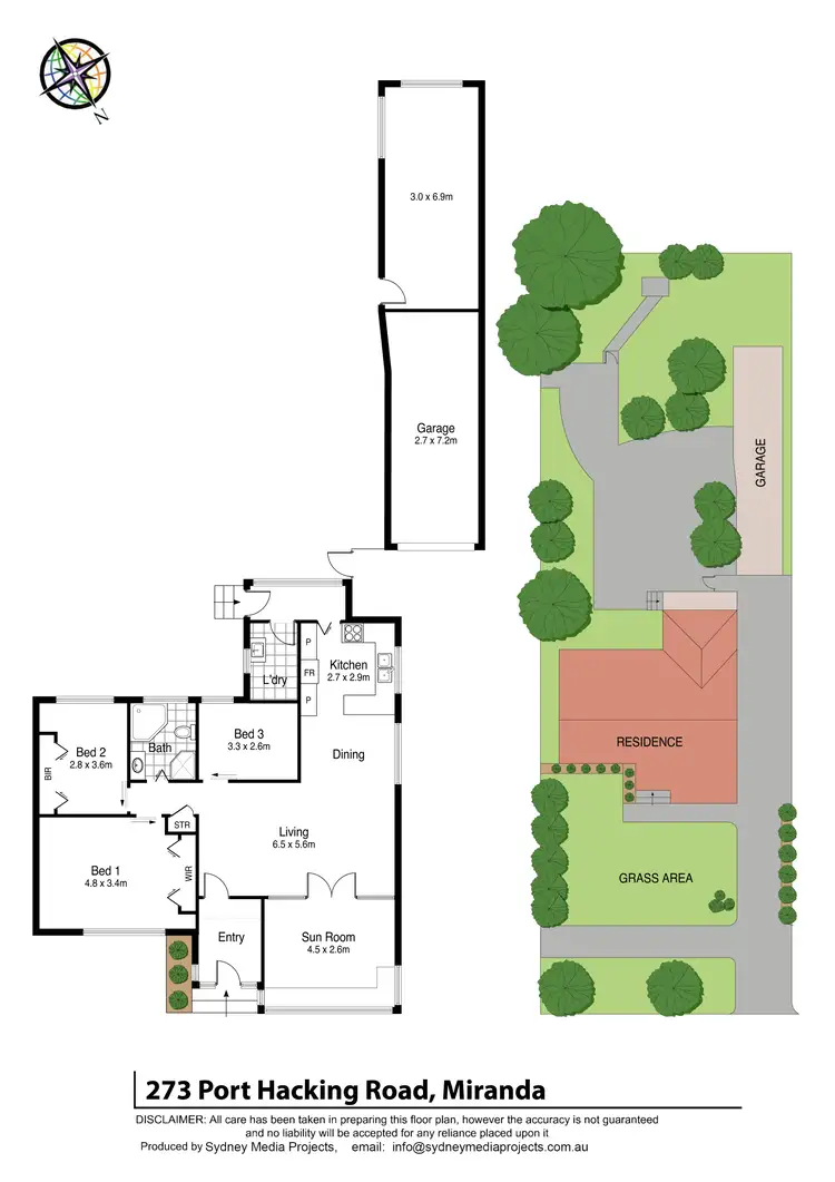 Floorplan of Homely house listing, 273 Port Hacking Road, Miranda NSW 2228
