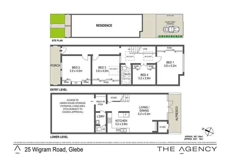 Floorplan of Homely house listing, 25 Wigram Road, Glebe NSW 2037