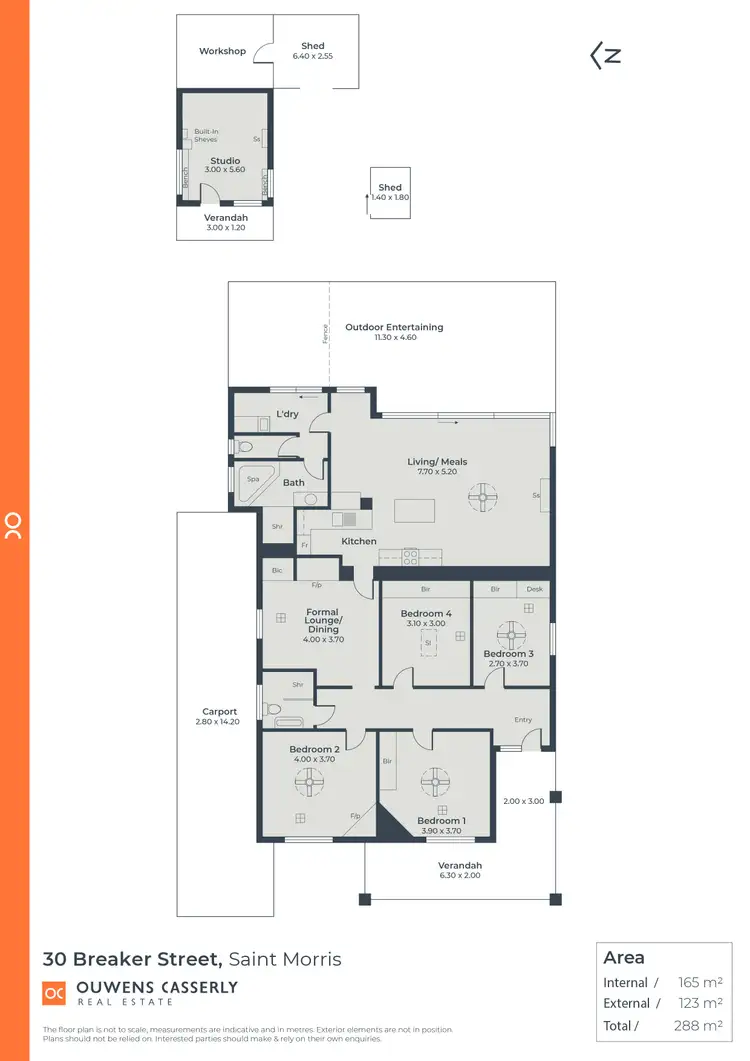 Floorplan of Homely house listing, 30 Breaker Street, St Morris SA 5068