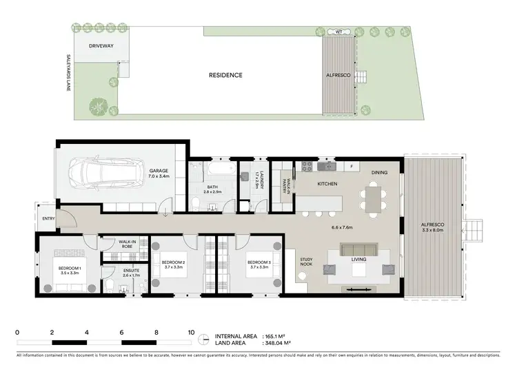 Floorplan of Homely unit listing, 58 Saleyards Lane, Mudgee NSW 2850