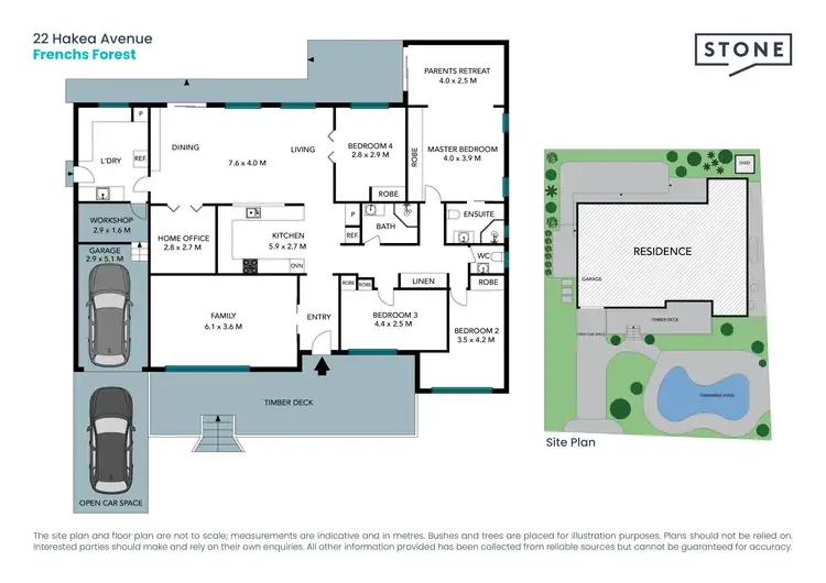 Floorplan of Homely house listing, 22 Hakea Avenue, Frenchs Forest NSW 2086