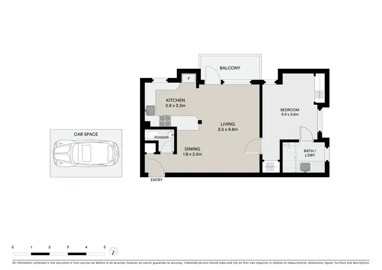 Floorplan of Homely apartment listing, 73/3 Alfred Square, St Kilda VIC 3182