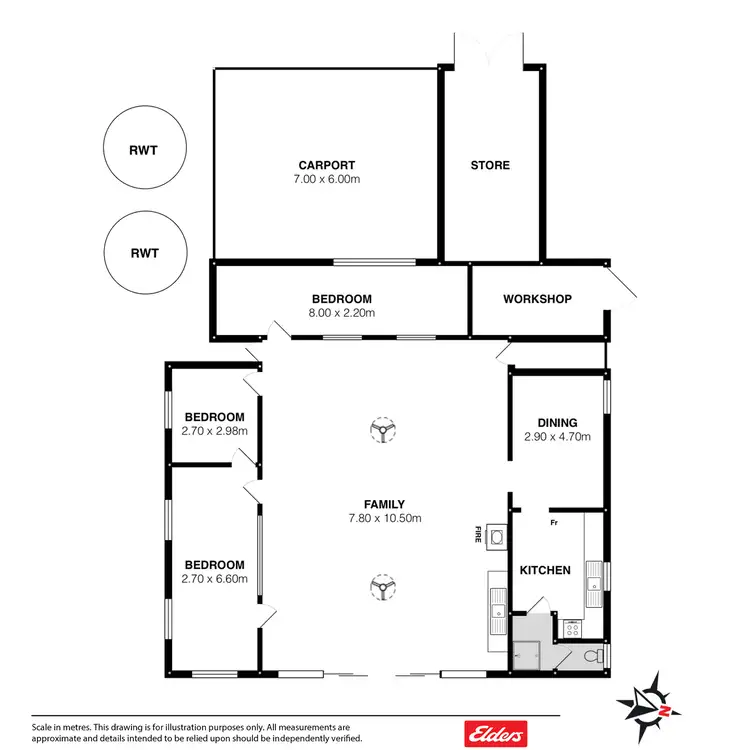 Floorplan of Homely rural property listing, 209 Nura Road, Morgan SA 5320