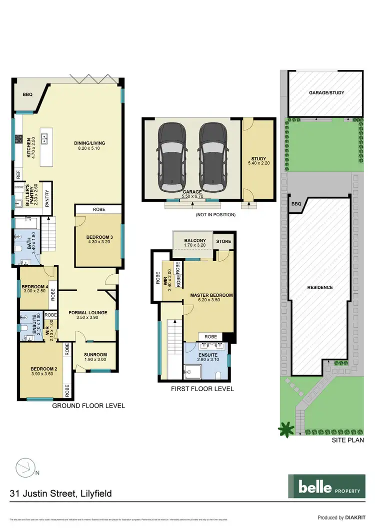 Floorplan of Homely house listing, 31 Justin Street, Lilyfield NSW 2040