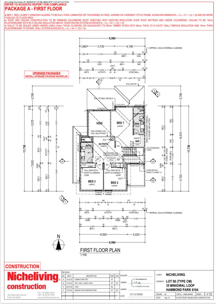 Floorplan of Homely house listing, 35 Minigwal Loop, Hammond Park WA 6164