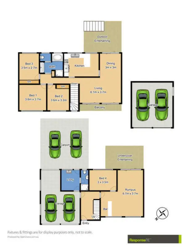 Floorplan of Homely house listing, 24 Russell Street, Baulkham Hills NSW 2153