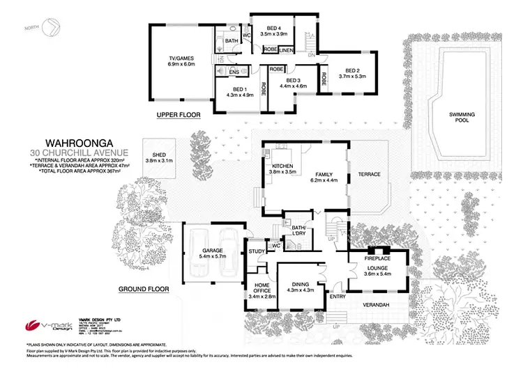 Floorplan of Homely house listing, 30 Churchill Avenue, Wahroonga NSW 2076