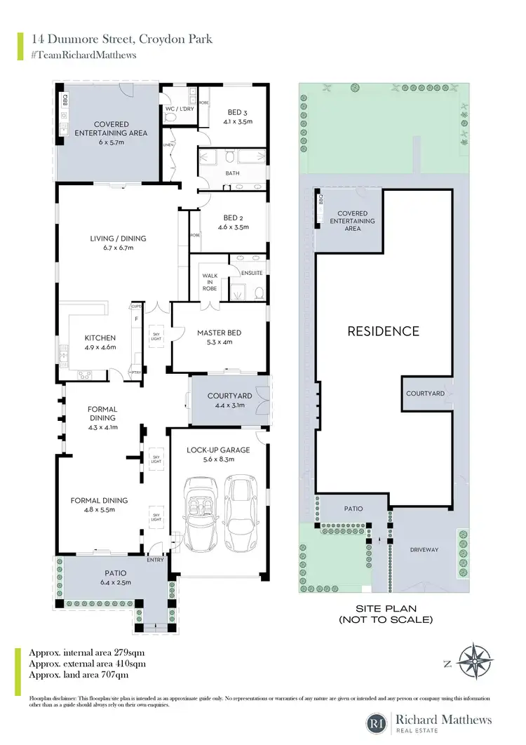 Floorplan of Homely house listing, 14 Dunmore Street, Croydon Park NSW 2133