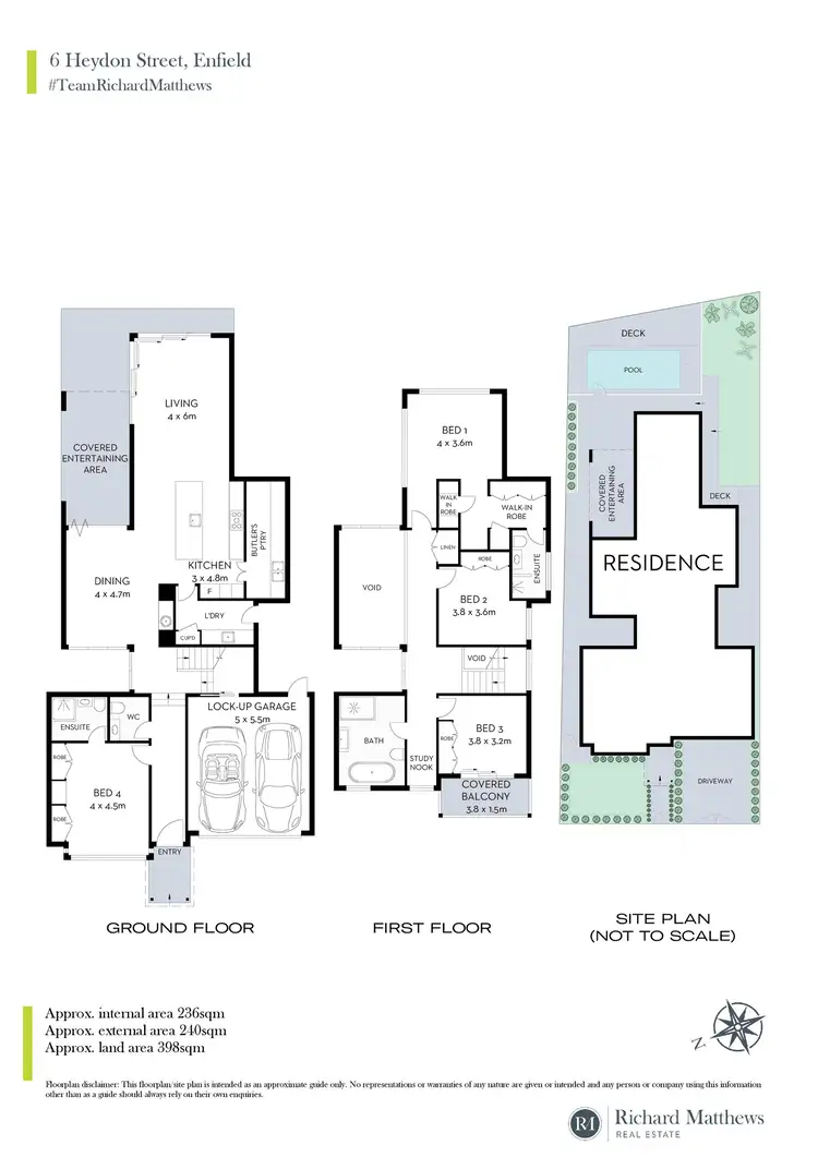 Floorplan of Homely house listing, 6 Heydon Street, Enfield NSW 2136