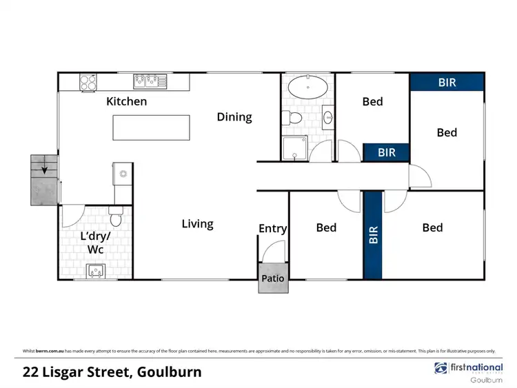 Floorplan of Homely house listing, 22 Lisgar Street, Goulburn NSW 2580