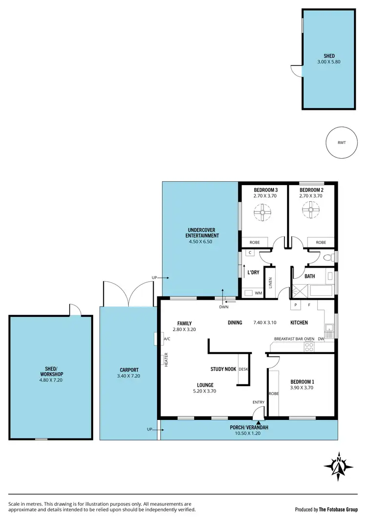 Floorplan of Homely house listing, 31 Hendrix Crescent, Woodcroft SA 5162