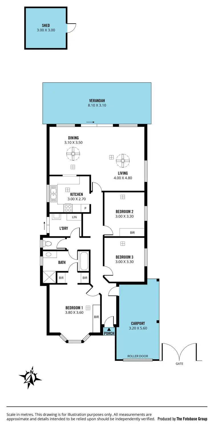 Floorplan of Homely house listing, 24b Clacton Road, Dover Gardens SA 5048