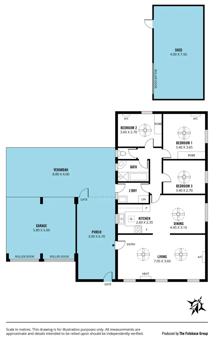 Floorplan of Homely house listing, 26 Jennifer Drive, Happy Valley SA 5159