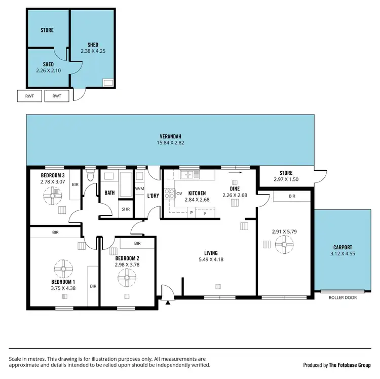 Floorplan of Homely house listing, 39 Malbeck Drive, Reynella East SA 5161