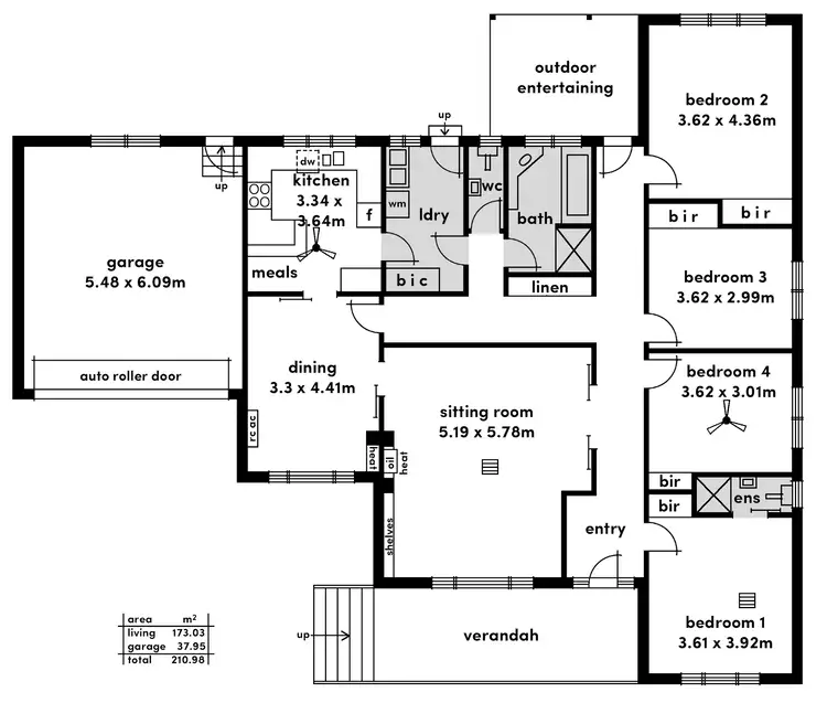 Floorplan of Homely house listing, 21 Stonyfell Road, Wattle Park SA 5066