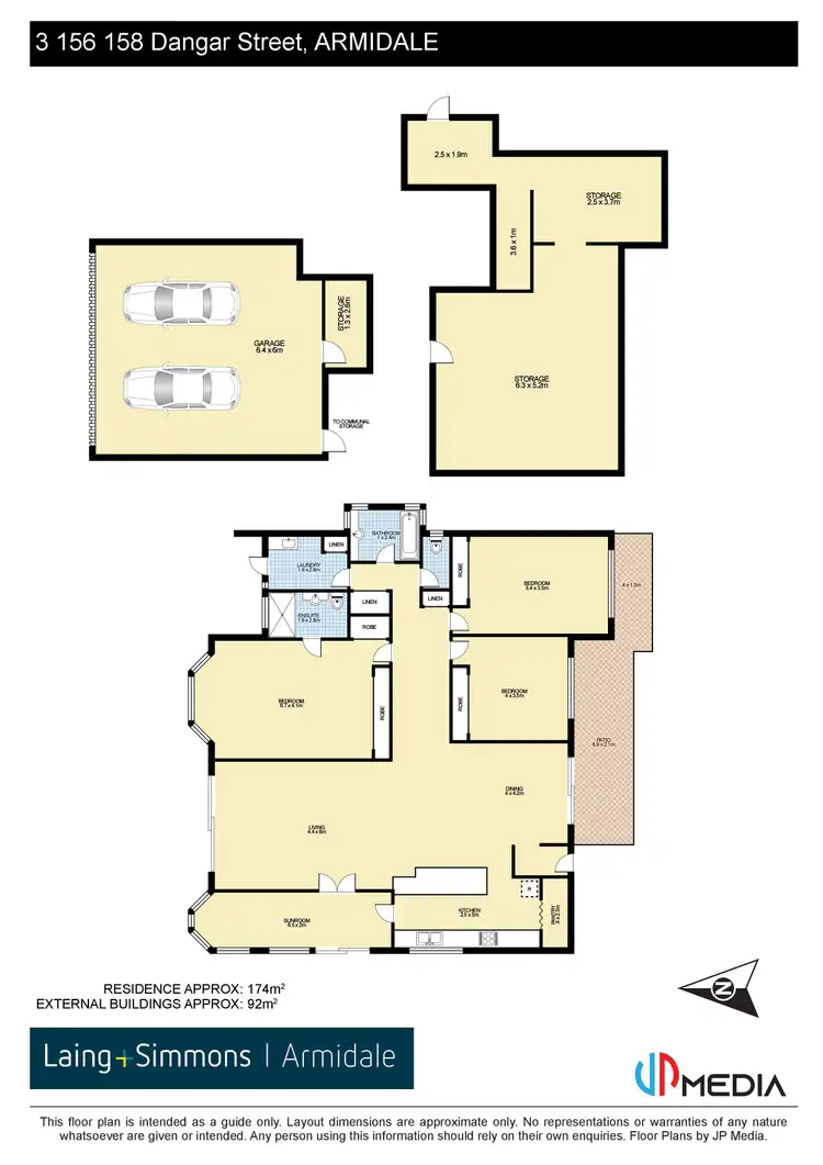 Floorplan of Homely unit listing, 3/156-158 Dangar Street, Armidale NSW 2350