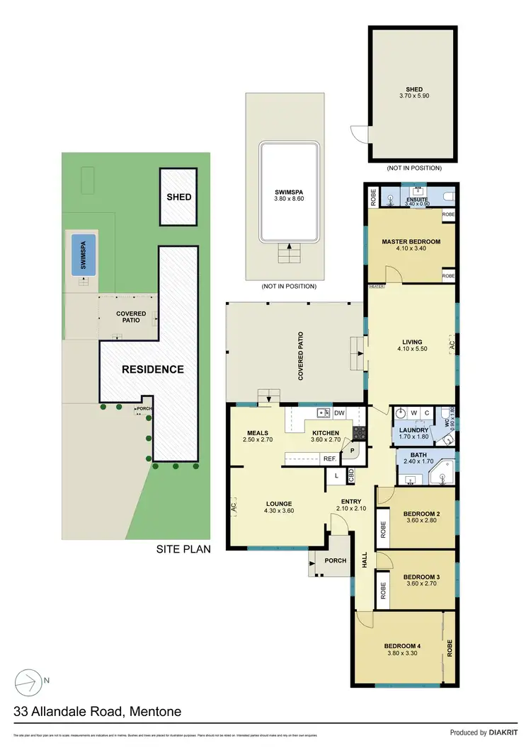 Floorplan of Homely house listing, 33 Allandale Road, Mentone VIC 3194