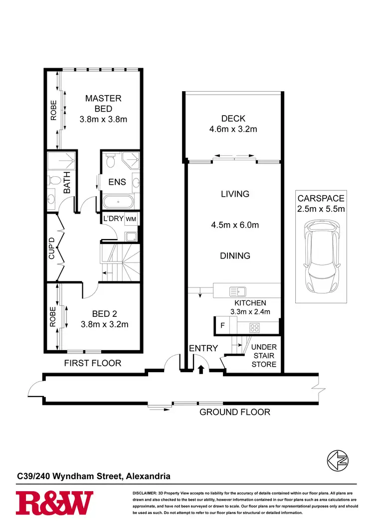 Floorplan of Homely apartment listing, C39/240 Wyndham Street, Alexandria NSW 2015