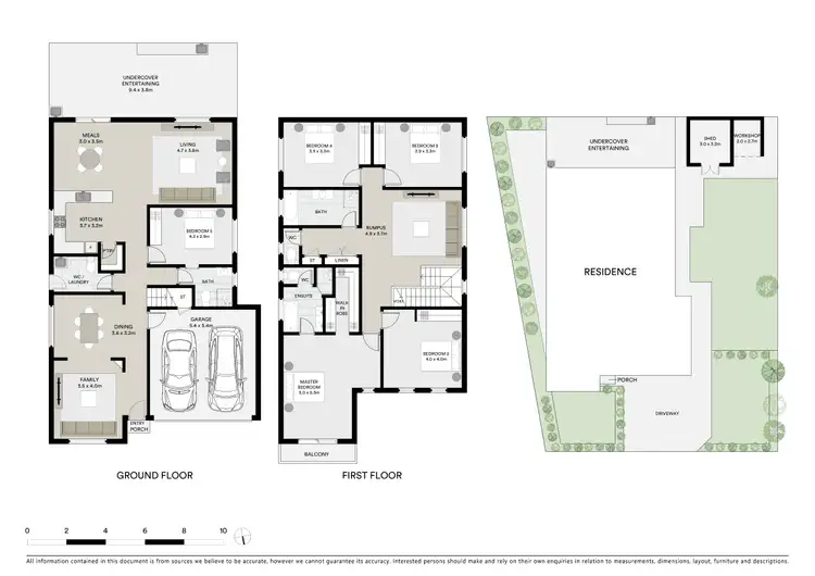 Floorplan of Homely house listing, 4 Cory Place, Prospect NSW 2148