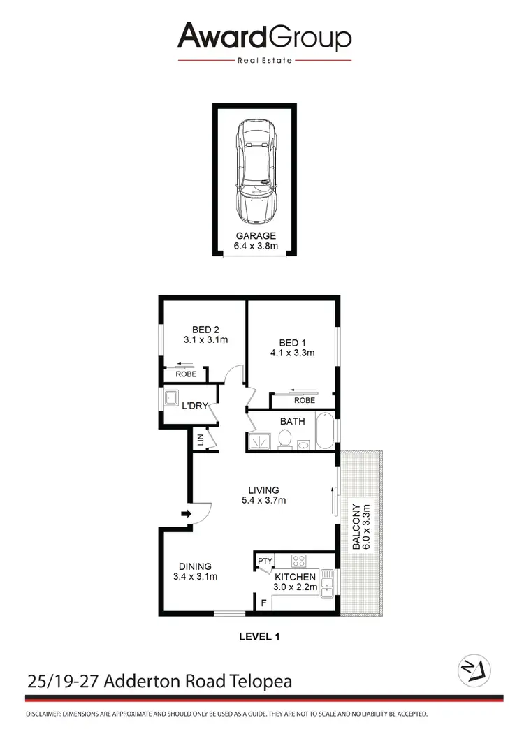 Floorplan of Homely unit listing, 25/19-27 Adderton Road, Telopea NSW 2117