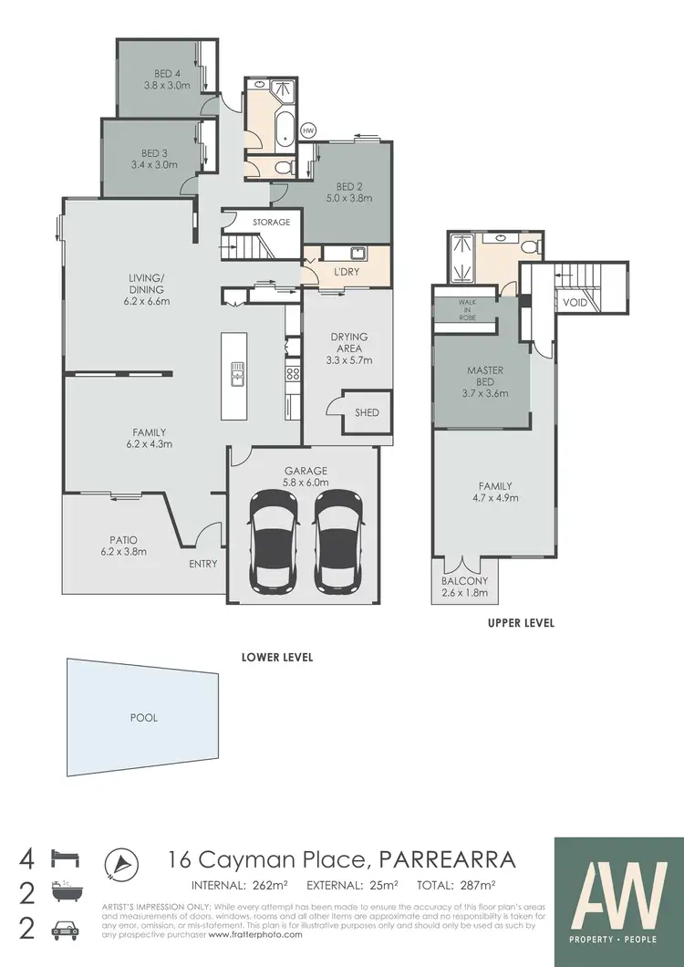 Floorplan of Homely house listing, 16 Cayman Place, Kawana Island QLD 4575