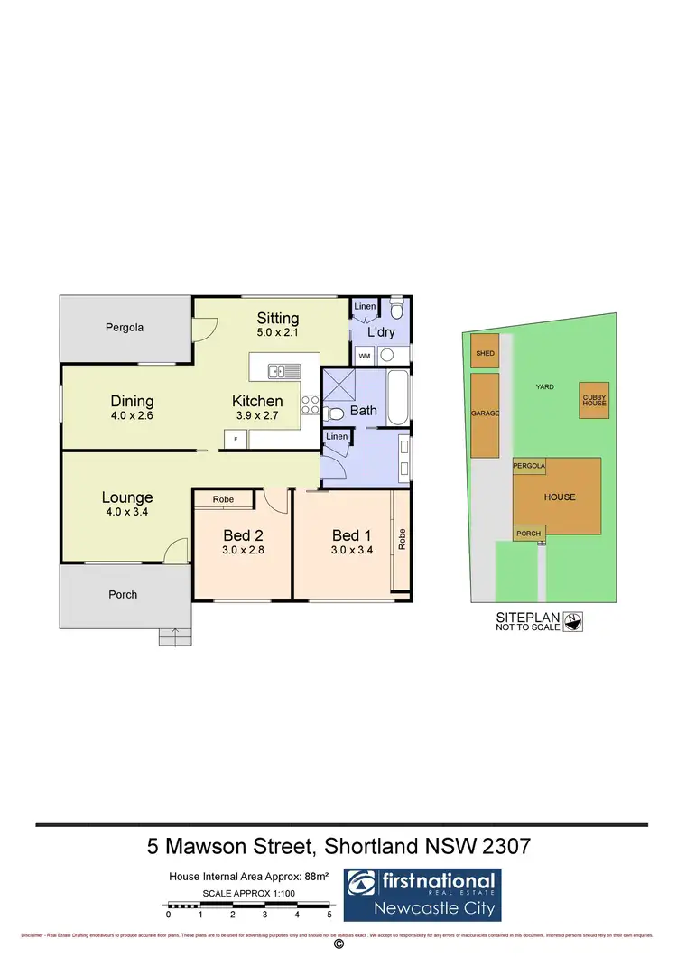 Floorplan of Homely house listing, 5 Mawson Street, Shortland NSW 2307