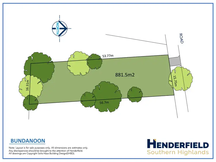 Floorplan of Homely land listing, 46a Penrose Road, Bundanoon NSW 2578