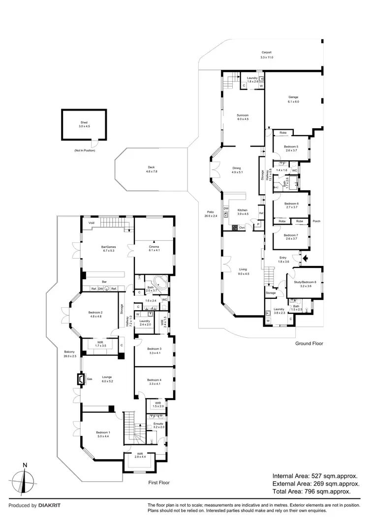 Floorplan of Homely house listing, 17 McLeod Court, Greenwith SA 5125