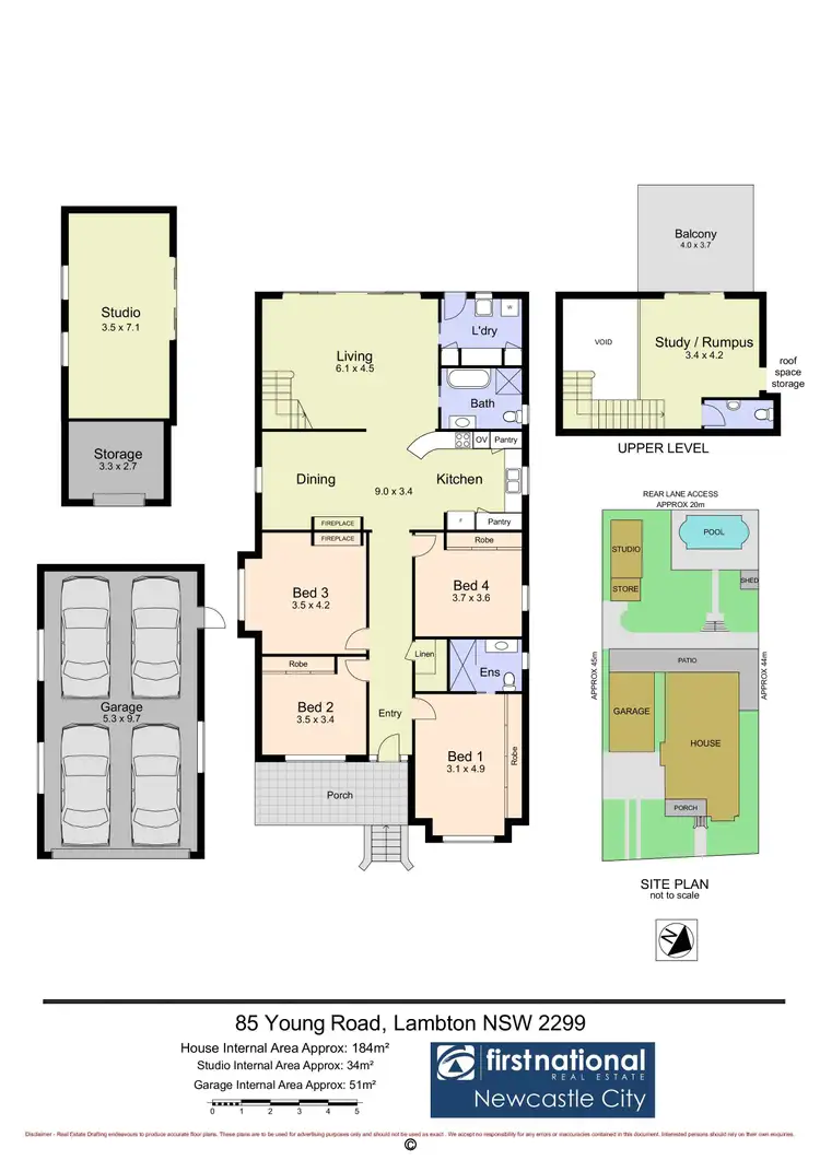 Floorplan of Homely house listing, 85 Young Road, Lambton NSW 2299