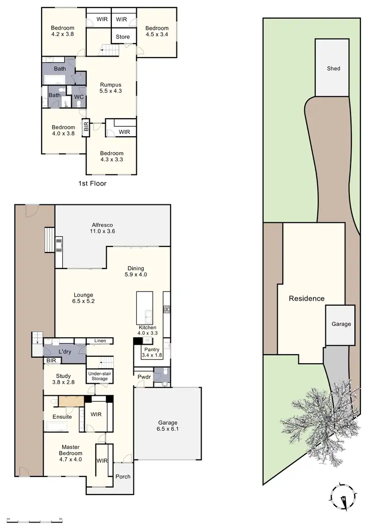 Floorplan of Homely house listing, 22 George Street, Ferntree Gully VIC 3156