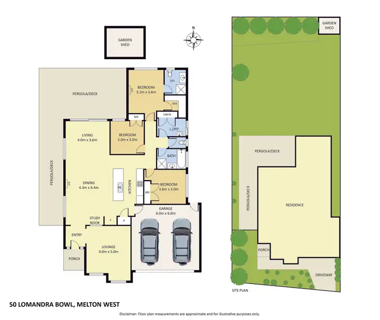 Floorplan of Homely house listing, 50 Lomandra Bowl, Harkness VIC 3337