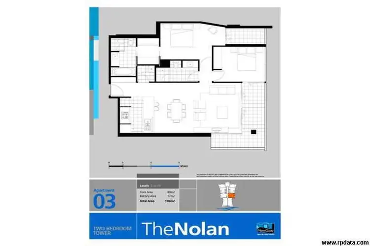 Floorplan of Homely apartment listing, 1203/39 Caravel Lane, Docklands VIC 3008