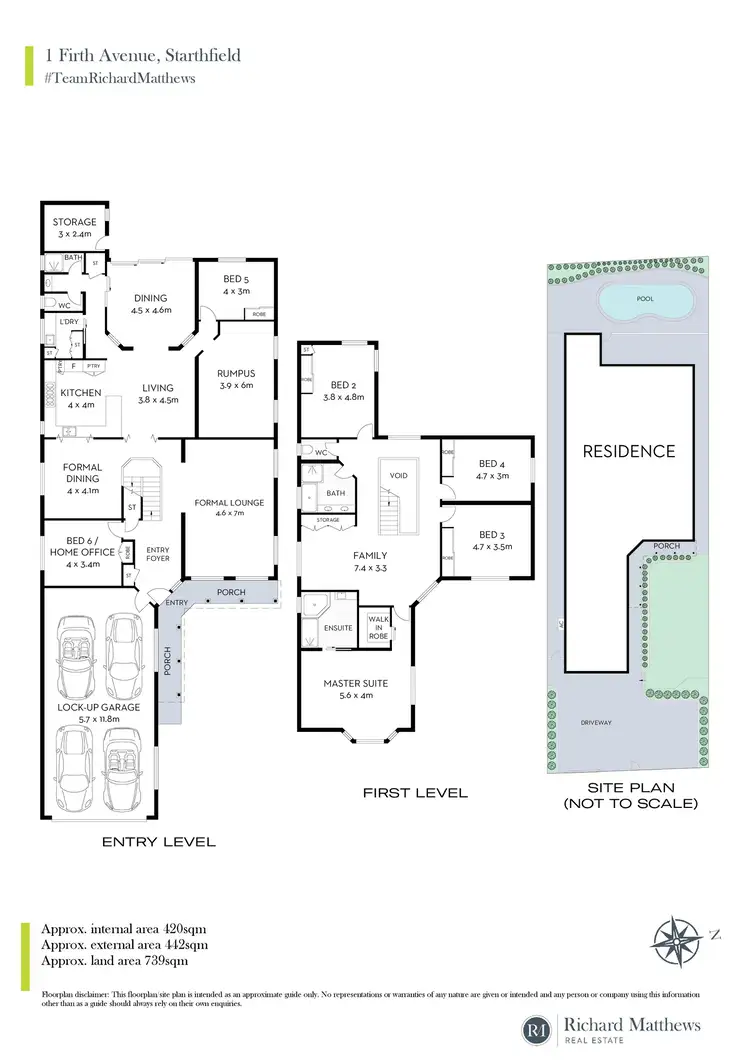 Floorplan of Homely house listing, 1 Firth Avenue, Strathfield NSW 2135