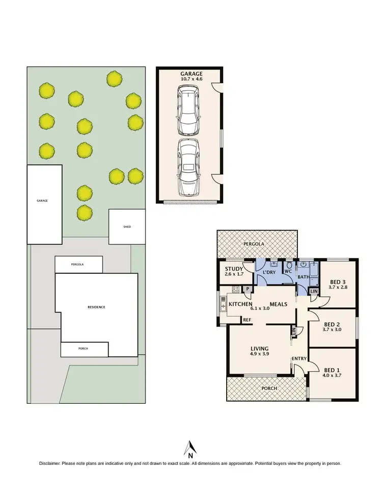 Floorplan of Homely house listing, 38 Banff Street, Reservoir VIC 3073