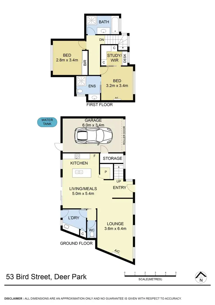 Floorplan of Homely house listing, 53 Bird Street, Deer Park VIC 3023