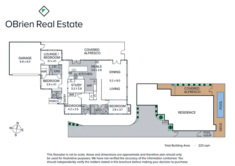 Floorplan of Homely house listing, 9A Eurythmic Street, Mordialloc VIC 3195