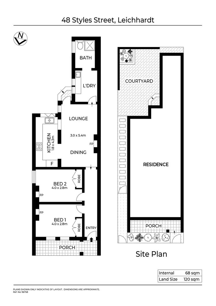 Floorplan of Homely house listing, 48 Styles Street, Leichhardt NSW 2040