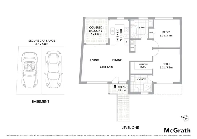 Floorplan of Homely apartment listing, 10/491 Bunnerong Road, Matraville NSW 2036