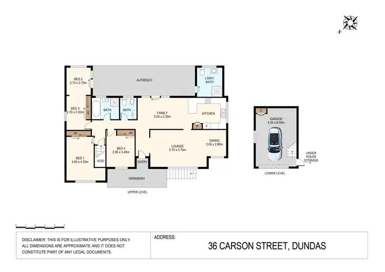Floorplan of Homely house listing, 36 Carson Street, Dundas Valley NSW 2117