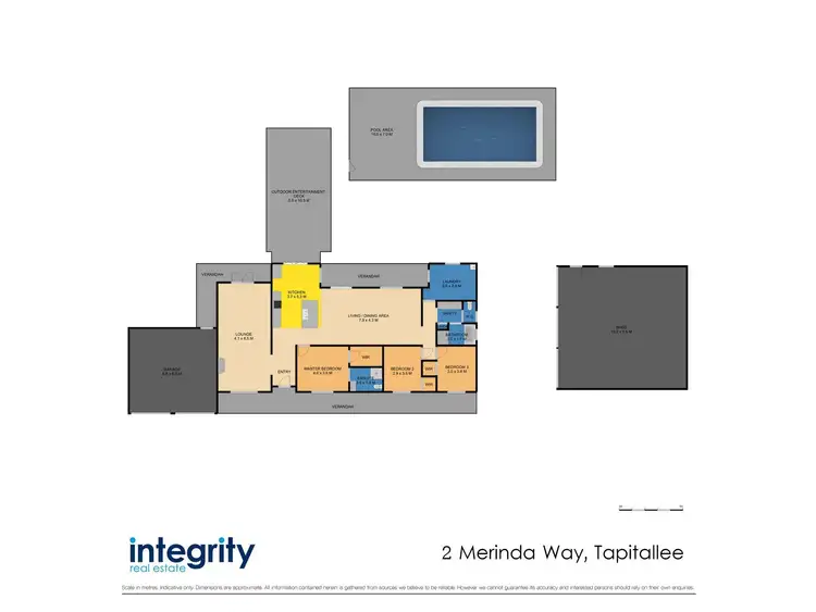 Floorplan of Homely house listing, 2 Merinda Way, Tapitallee NSW 2540