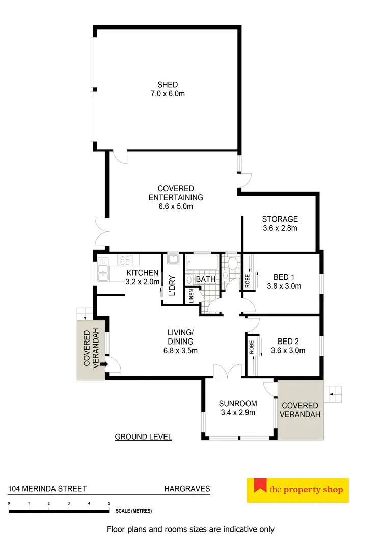 Floorplan of Homely house listing, 104 Merinda Street, Mudgee NSW 2850