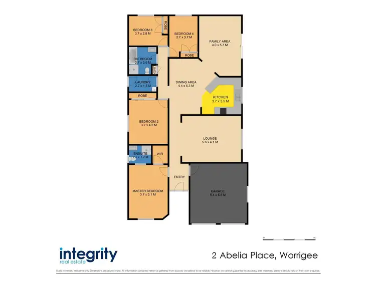 Floorplan of Homely house listing, 2 Abelia Place, Worrigee NSW 2540