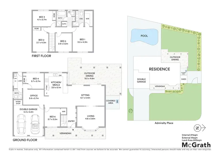 Floorplan of Homely house listing, 5 Admiralty Place, Umina Beach NSW 2257