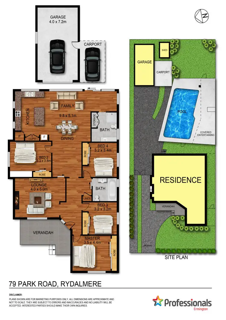 Floorplan of Homely house listing, 79 Park Road, Rydalmere NSW 2116