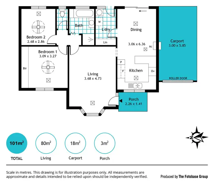Floorplan of Homely unit listing, 5/7 Gordon Street, Kurralta Park SA 5037