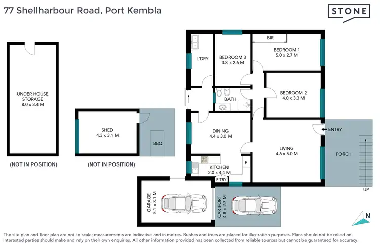 Floorplan of Homely house listing, 77 Shellharbour Road, Port Kembla NSW 2505