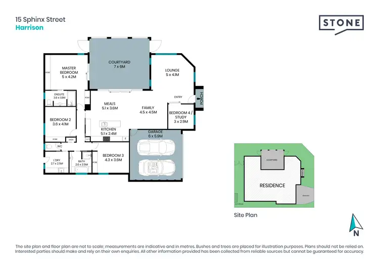 Floorplan of Homely house listing, 15 Sphinx Street, Harrison ACT 2914
